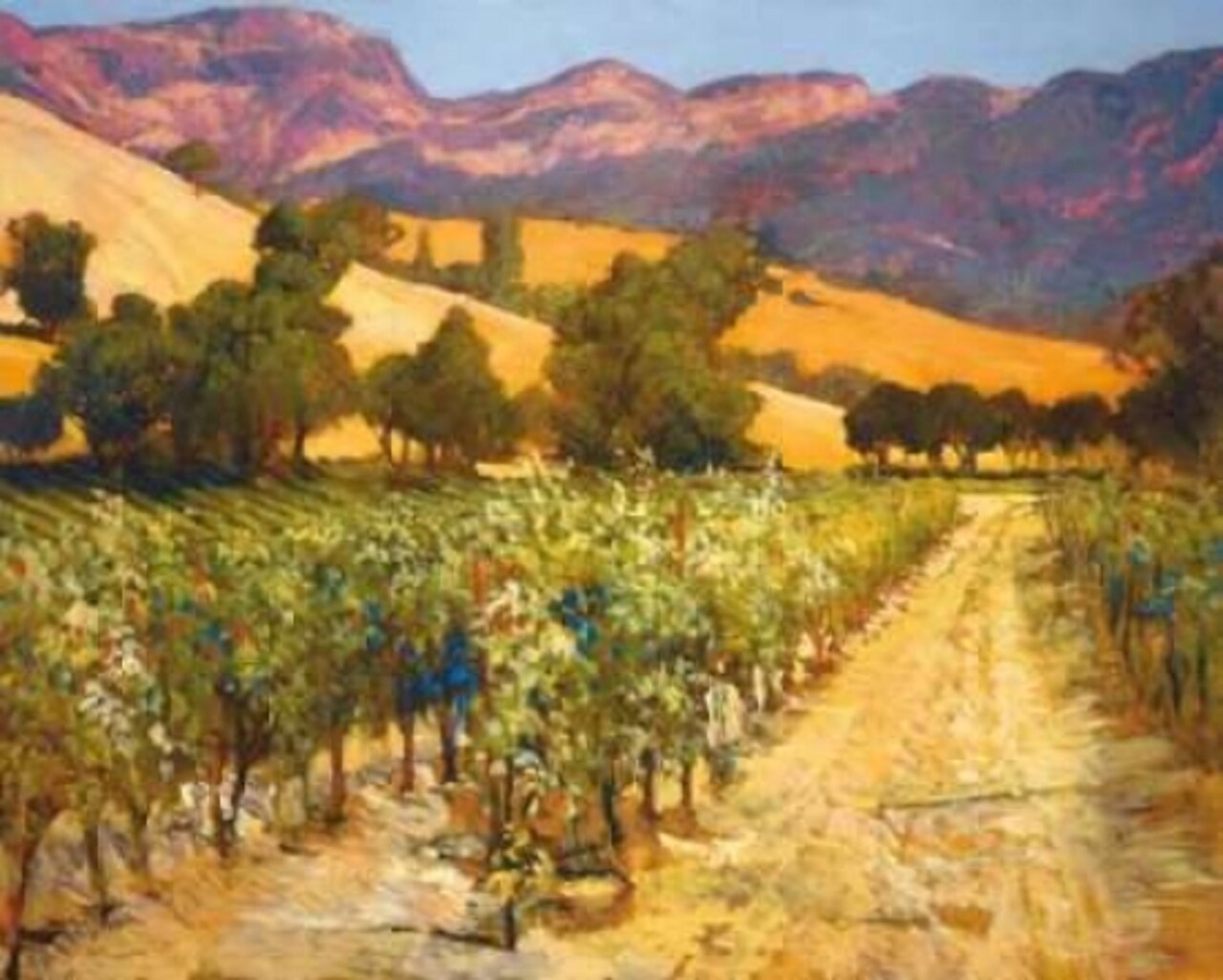 Wine Country Poster Print by Philip Craig - Item # VARPDX6311